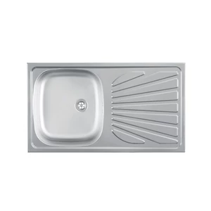 Metalac Luna Flex 1D 60 Csepegtetőtálcás Inox Mosogató