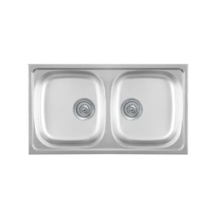 Luna Flex 2D 90 Kétmedencés Inox Mosogató