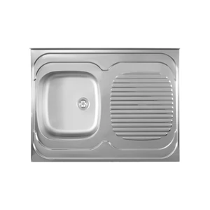 Metalac Standard L Csepegtetőtálcás Inox Mosogató