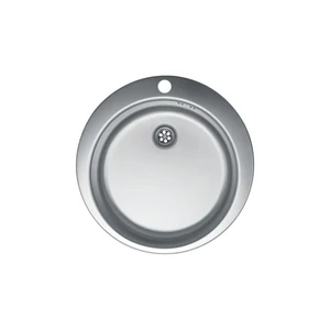 Metalac Venera 480E Ø60 Egymedencés Mosogatótálca Inox