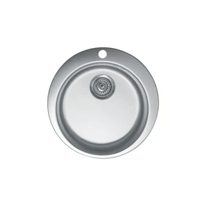Metalac Venera 480E Ø90 Egymedencés Mosogatótálca Inox