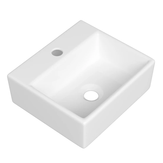 Gamma ARCO Pultra Szerelhető Mosdókagyló - 335x300x120 mm, Fehér