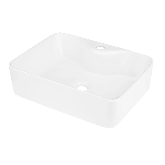 Gamma YOGI Pultra Szerelhető Mosdókagyló - 480x375x135 mm, Fehér