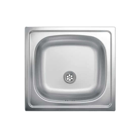 Metalac Quadró 60 egymedencés Inox Mosogatótálca