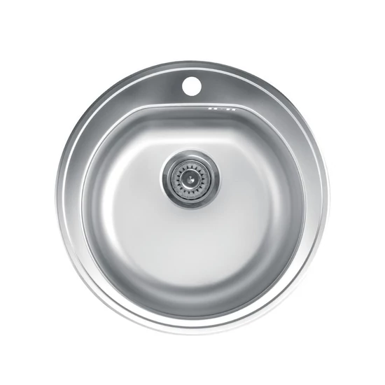 Metalac Venera E510 Egymedencés Mosogatótálca - Inox