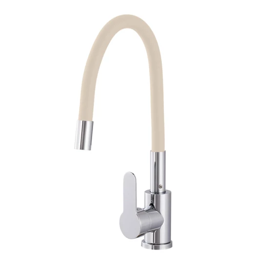 Gamma Flex 2000 Mosogató Álló Design Csaptelep - Rugalmas, Bézs