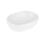 Kép 1/3 - Gamma PINO Pultra Szerelhető Mosdókagyló - 480x350x130 mm, Fehér