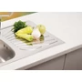 Kép 3/3 - Luna Flex 2D 60 Kétmedencés Inox Mosogató