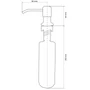 Kép 5/5 - Gamma Simple Mosogatószer Adagoló - Inox