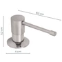 Kép 5/6 - Gamma Lux Mosogatószer Adagoló - Inox