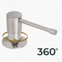 Kép 3/6 - Gamma Lux Mosogatószer Adagoló - Inox