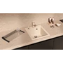 Kép 2/3 - Ulgran U-404-328 Gránit Mosogatótálca Design Kép - Bézs